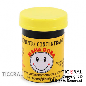 PIGMENTO CONCENTRADO P/PORCELANA FRIA NEGRO X 15GR X 1